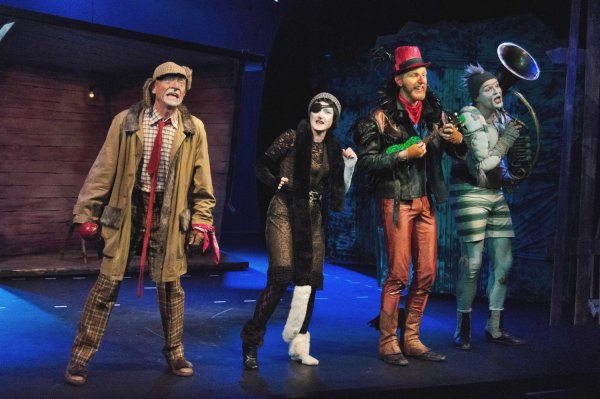 Bremer Stadtmusikanten (2016): Ute Schlüchtermann, Michael Pöhlmann, Dominik Kern, Horst Möller