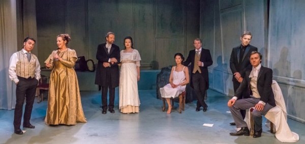 Anna Karenina (2018): Birgit Franz, Jürgen Fickentscher, Florian Kolb, Frank Ambrosius, Tim Sokollek, Alix Labuhn