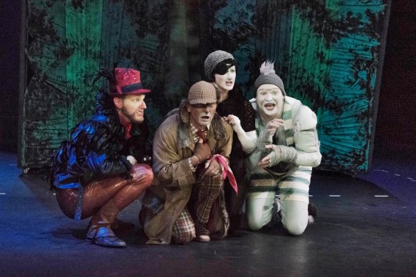 Bremer Stadtmusikanten (2016): Ute Schlüchtermann, Michael Pöhlmann, Dominik Kern, Horst Möller